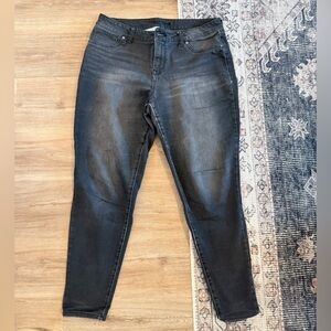 Maurices Dark Gray Skinny Jeans